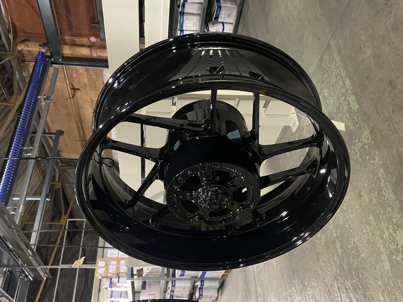 Pièce métallique brute avant sablage